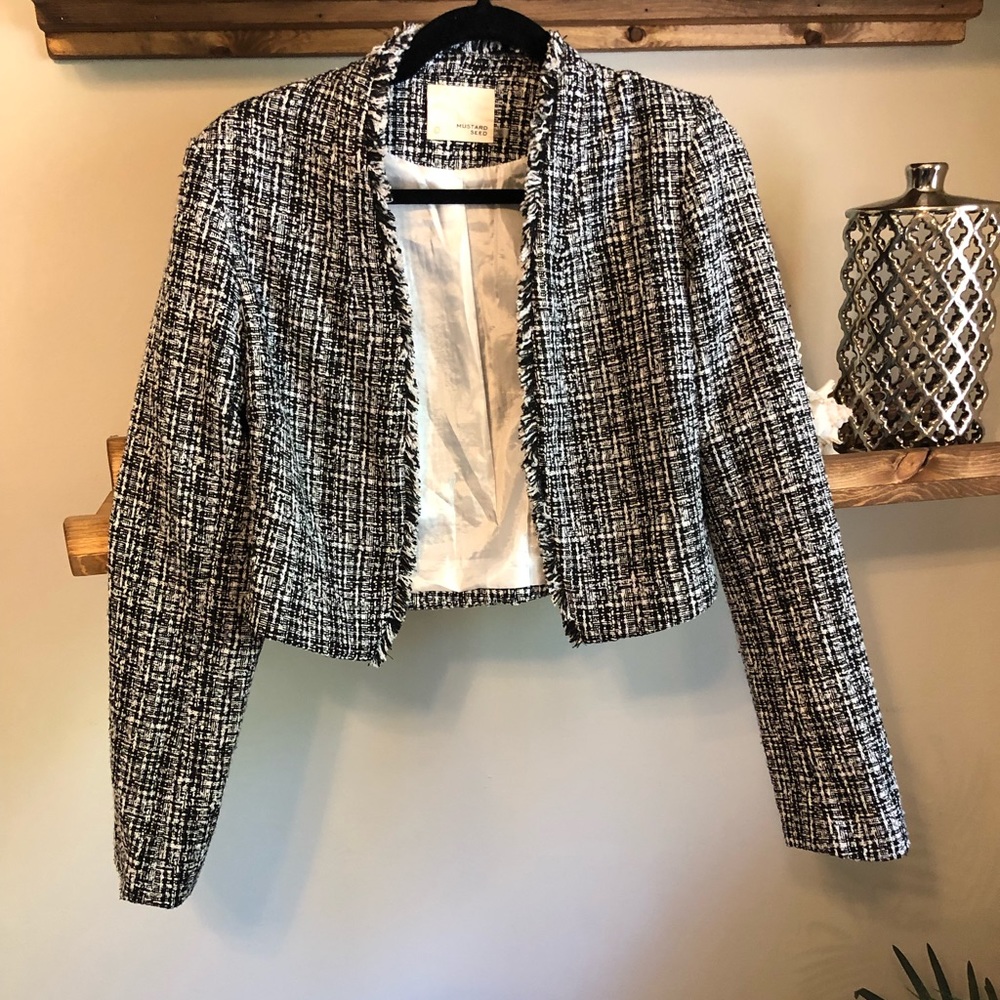 Tweed blazer